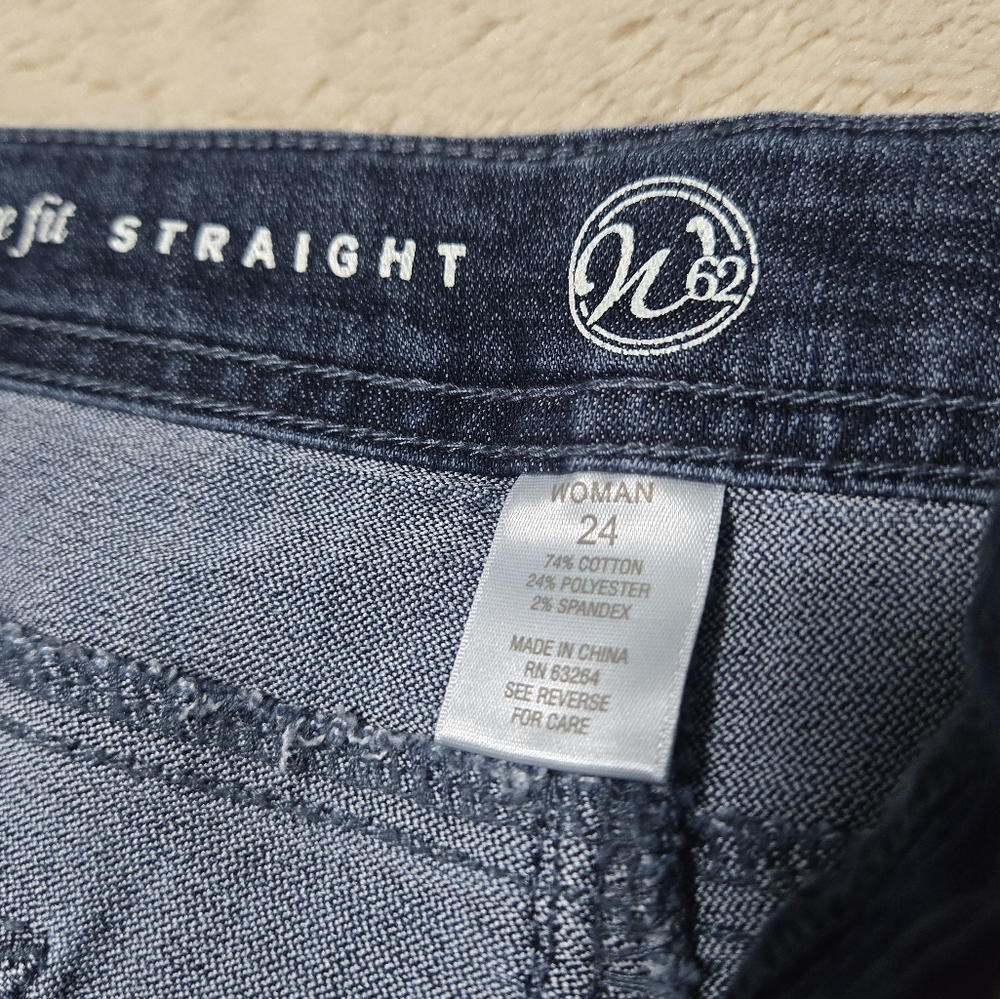 Westport 1962 24 signature fit straight denim jeans, 24 - Picture 7 of 15